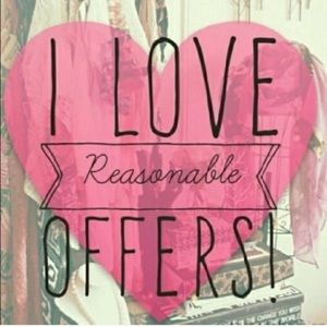 Open to reasonable offers.